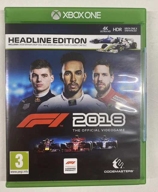F1 2018 2025 xbox one