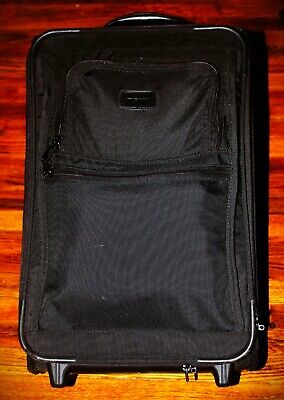 Vintage Tumi USA - Black Ballistic Nylon - 22” Wheeled Carryon Suitcase 2243D3