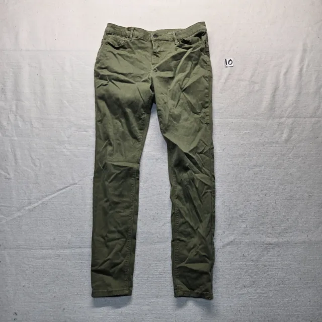 Joe Boxer Green Push-Up Skinny Jeans Denim Pants Khaki Adult Women's Size 11