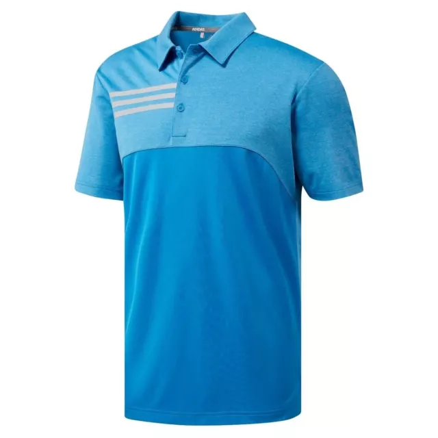 Adidas Golf Blu Regular Maglietta Polo Misura M