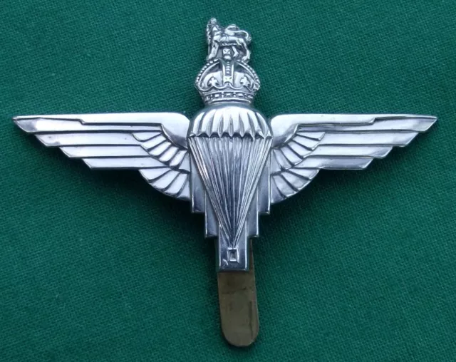 The Parachute Regiment "KC" ~ 100% Genuine British Army Military Cap Badge 2