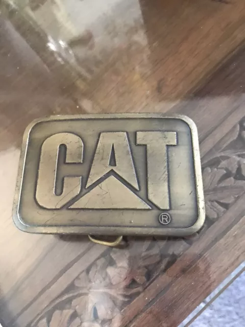 Vintage Caterpillar Belt Buckle