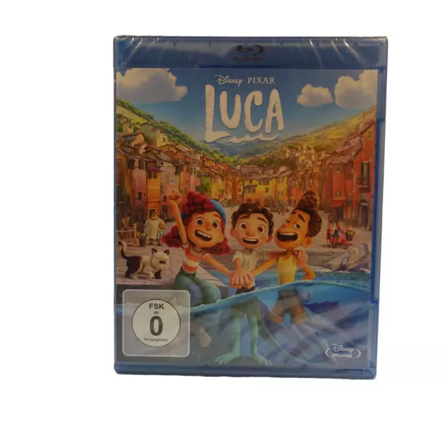 Luca Film Blu-ray Disc NEU & OVP Folie Enrico Casarosa  Deutsch 2021 Walt Disney