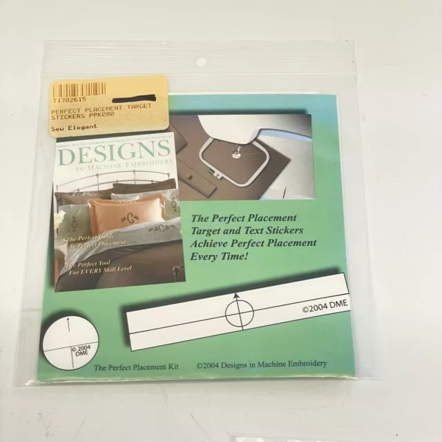 El kit de colocación perfecto, por diseños en bordado a máquina