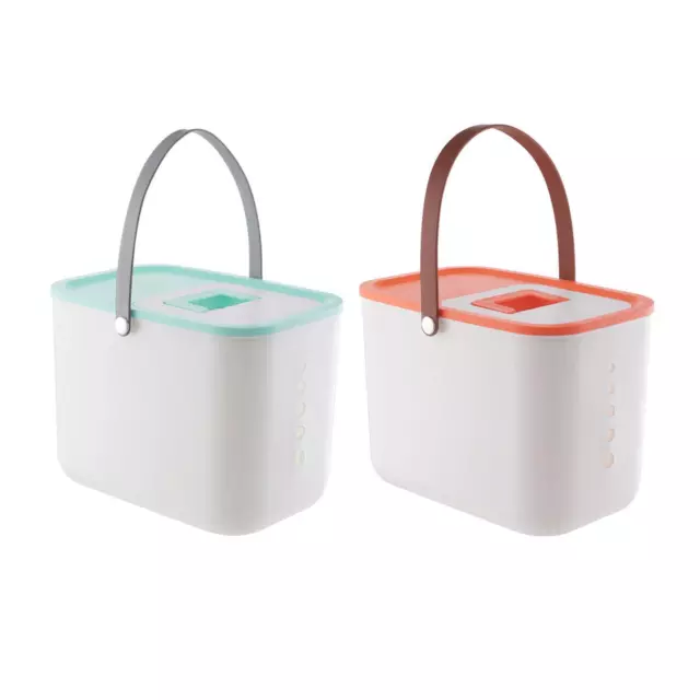Rice Storage Container 25kg Airtight Food Storage Container with Lid and Spoon,