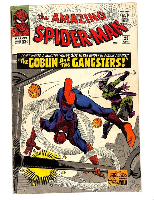 AMAZING SPIDER-MAN #23 - Green Goblin Apperance Marvel Comics 1965 (XO
