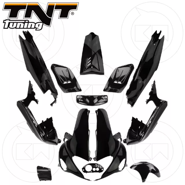 Kit Carene 13 Pezzi Carena Versione Originale Nero Gilera Runner 180 Vxr 4T 2000