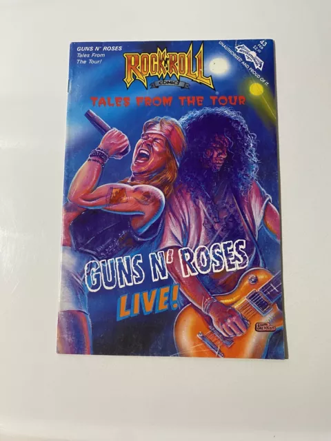 Rock 'n' Roll Comics # 33: Guns N' Roses '91 Limited 100, Signed VF+ ( —  Bedo's Collectibles