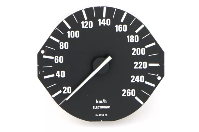 Tachometer Geschwindigkeitsmesser 260 km/h BMW E32 730i 735i + E34 535i bis 2/89