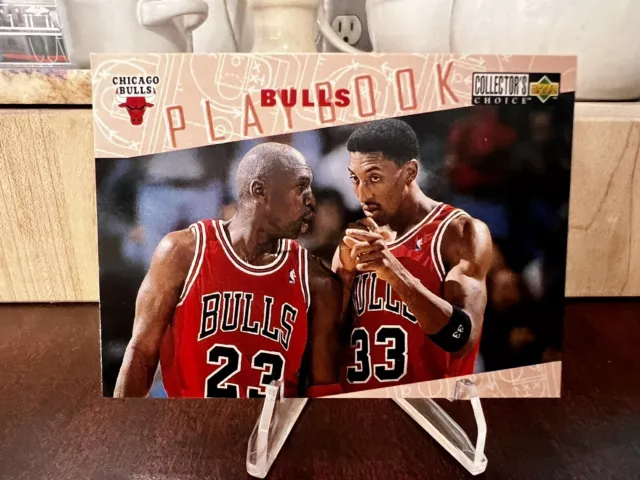 1996-1997 Upper Deck Collector's Choice Micheal Jordan No.370 Bulls Play Book...