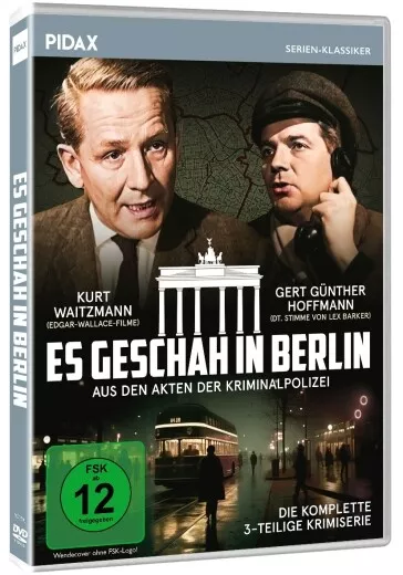 Es geschah in Berlin - Aus den Akten der Kriminalpolizei * DVD Krimiserie* Pidax