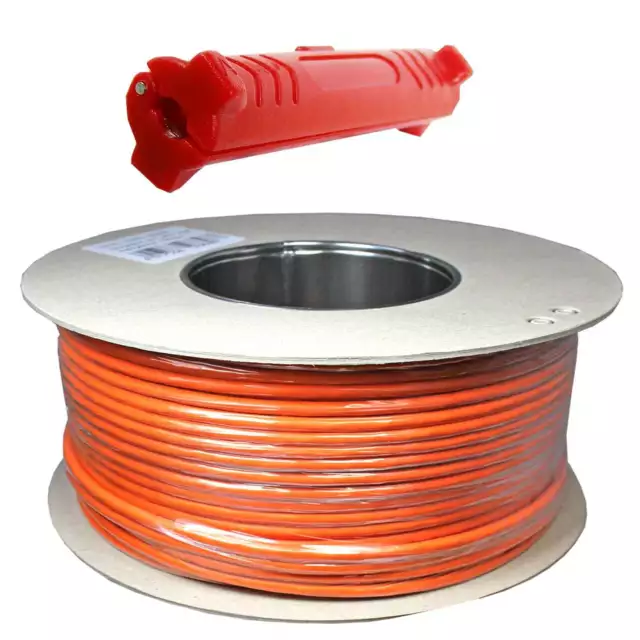 100m Cat 7  Verlegekabel Netzwerk Kabel LAN Gigabit Kat 7 6 Cat7 Computer