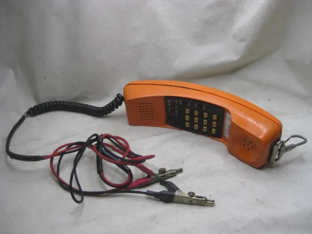 not tested MetroTel MT-911G linesman telephone special handset Metro Tel phone