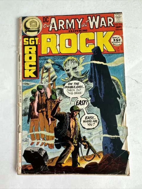 VTG 1971 DC Comics Our Army at War #236  Sgt. Rock Joe Kubert Cover Art