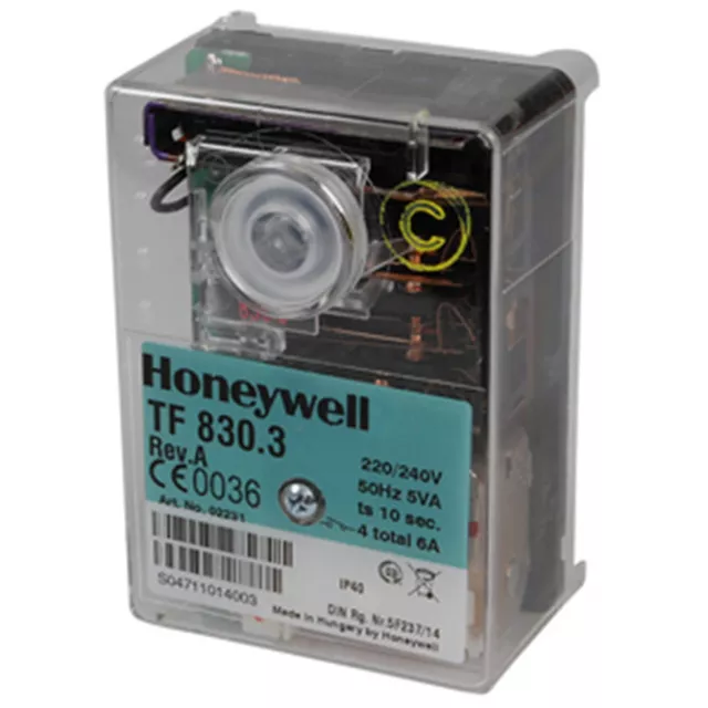 Honeywell Satronic Tf830.3 Oil Burner Control Box Replaces Tf830B Free Post