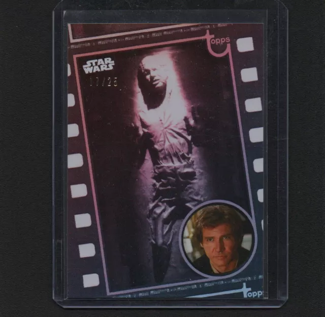 2023 TOPPS STAR WARS RETURN OF THE JEDI 40th ANNIVERSARY HAN SOLO /25