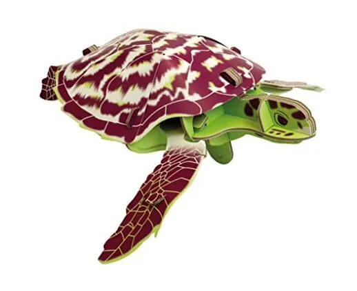 Moving Hawksbill Turtle - Pull Tab Moving Flipper Action - Eco Friendly