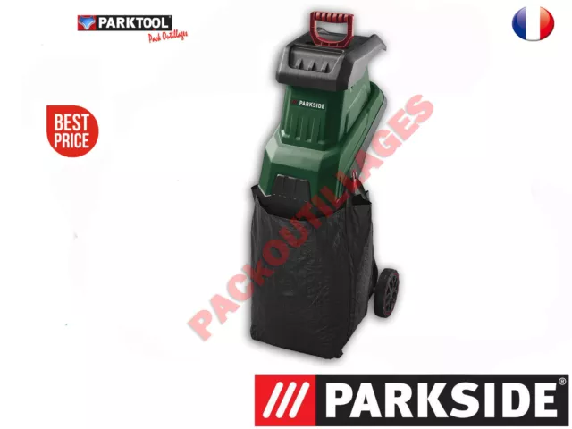 Parkside Trituradora Para Cuchillos - Pmh 2400-2400W - Volumen 45L-2 Cuchillos