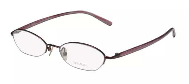 New Vera Wang V138 Eyeglasses Designer Metal & Plastic Japan Womens Half-Rim