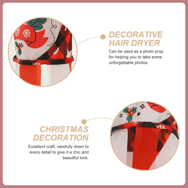 Xmas Hanging Decorations Christmas Windpipe Flag Santa Windsock Indicator 4