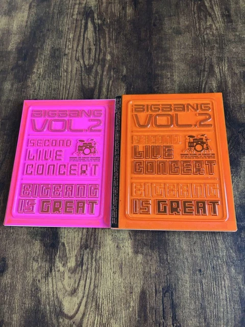 BIGBANG VOL2 SECOND Live Concert Korean Edition Dvd $67.17