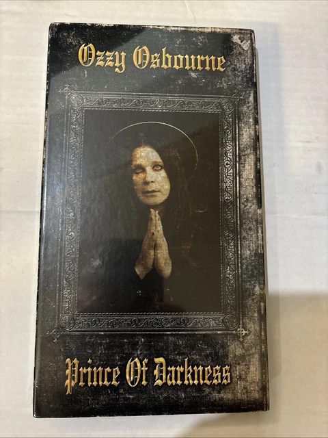 OZZY OSBOURNE PRINCE of Darkness 4 CD BOX SET (Very Good