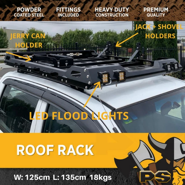 ROOF RACK ROOF suitable for Ute Dual Cab Ford Ranger PX PX2 PX3 2011 ...