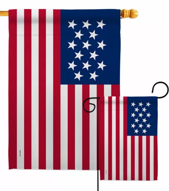 United States 1795-1818 Garden Flag Americana Old Glory Yard House Banner