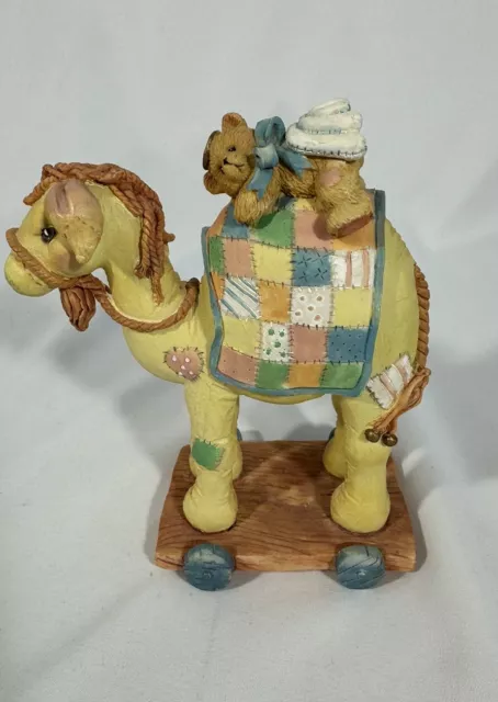 Cherished Teddies Pull Toy - Camel #904309 And Donkey #912867 - 1993 No Boxes 2