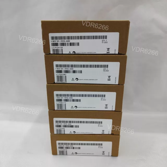 New Siemens 6ES7331-7KF02-0AB0 S7-300 6ES7 331-7KF02-0AB0 Analog input SM 331