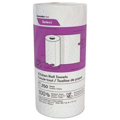 Cascades PRO Select Kitchen Roll Towels, 2-Ply, 8 x 11, 12 Rolls (CSDK250)