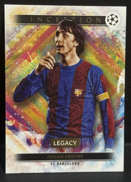 Carte Sportive Cruyff Topps CR-6 Cream Of The Crop FC Barcelone 2025 - Édition Anglaise