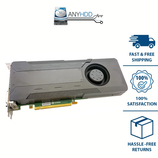 NVIDIA Quadro K5000 4GB GDDR5 PCI 4GB GDDR5 PCIe 2.0 x16 GPU Graphics Video Card