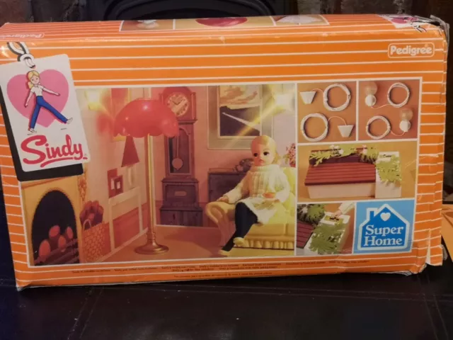 Vintage Pedigree Sindy Super Home Lighting Pack Boxed With Instructions