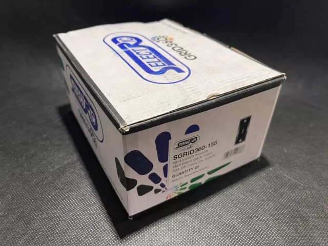SELECTRIC SGRID360-155 Interruttore Modulo Nero 20A Dp 2-Way Chiave 20 / Box