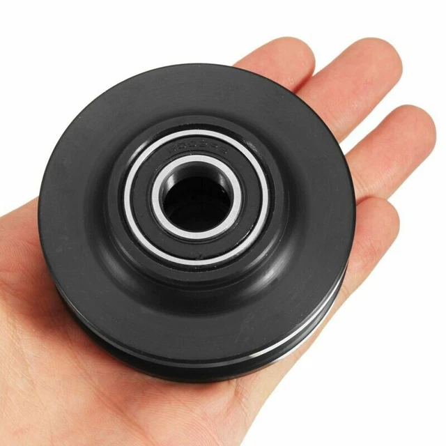 2 X Sliding Barn Door Hardware Rollers Door Pulley Wheels Hanging Rail Roller 8