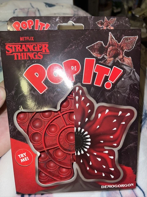 New Stranger Things Netflix Demogorgon Fidget Pop-it