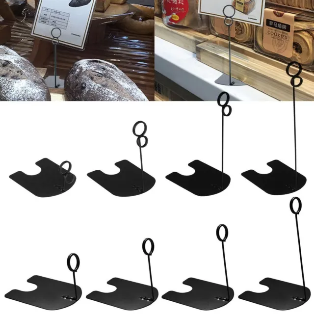 Clip Party Table Number Stand Paper Clamp Price Label Holder Place Card Holder