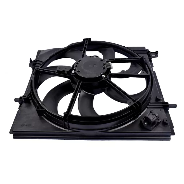 Fits Nissan Qashqai (2013-2021) 2 Pins Engine Radiator Cooling Fan w/ Housing