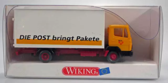 Wiking PTT Koffer LKW MB 814 Schweizer Post 1:87 55204 OVP neu