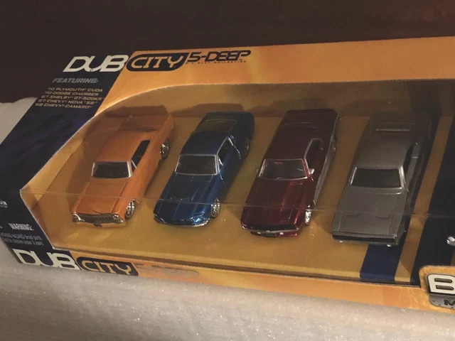 JADA TOYS DUB City 5 Deep 1:64 Die Cast 5 Car Set $12.05