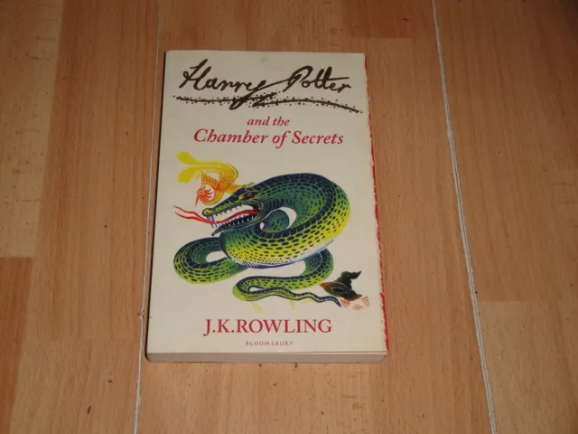 Harry Potter And The Chamber Of Secrets Book By J.k. Rowling Paperback Ed. 2010