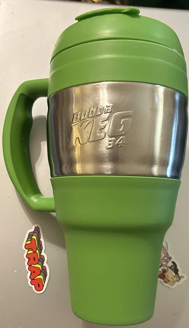 Bubba Keg 34 oz Insulated Stainless Travel Mug Light Green Tumbler Cup Camping