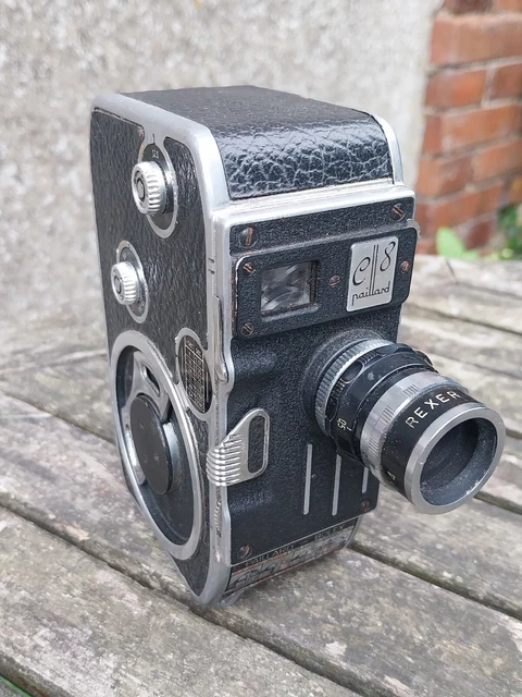 Ancienne caméra Bolex Paillard 155, super 8. | Acheter sur