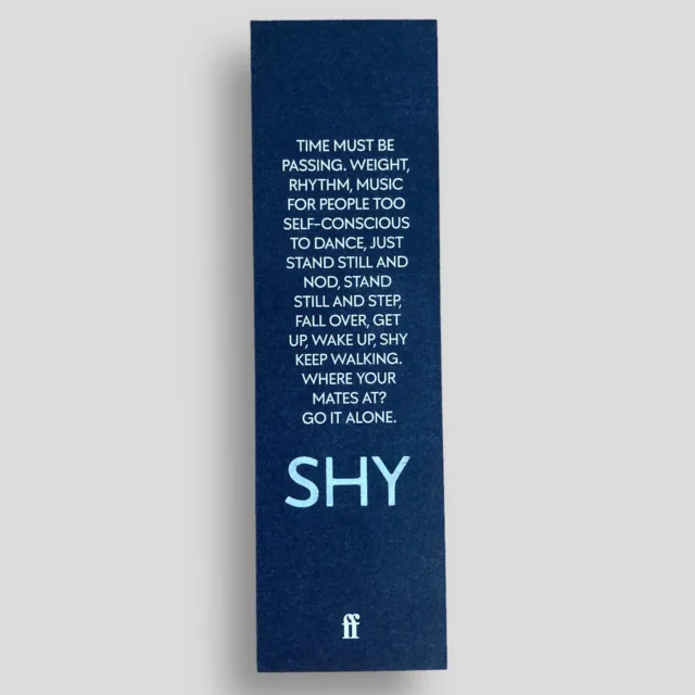 Shy Max Porter Collectible Promotional Bookmark -not the book 2