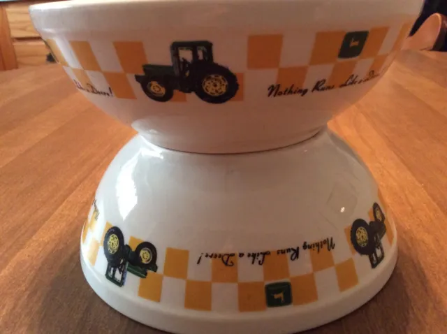 Two John Deere licensed Product Cereal Bowls