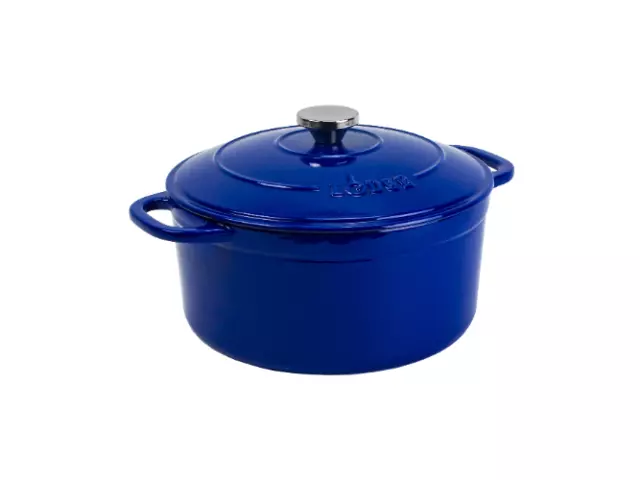 Lodge 4 Quart Enameled Cast Iron Dutch Oven - Assorted Colors
