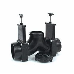 VALTERRA LLC T84 Sewer Waste Valve With Black Water With Handle Actuated