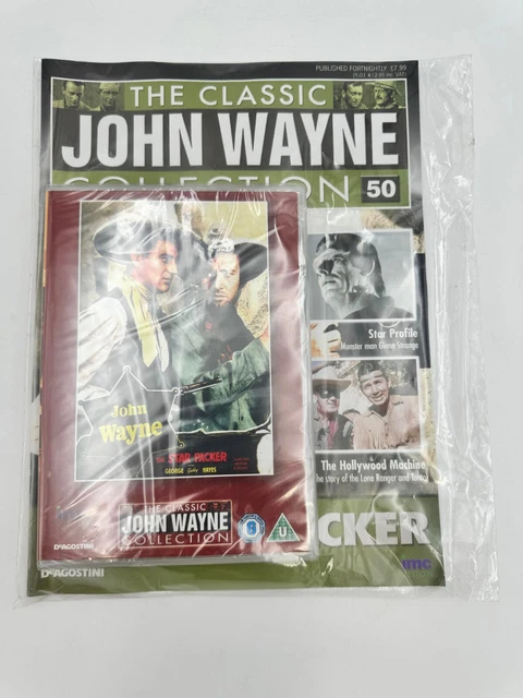 THE CLASSIC JOHN Wayne Collection DVD & Magazine Issue 50 - The Star ...