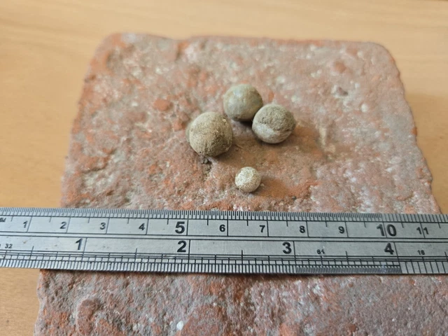 ENGLISH CIVIL WAR Lead Musket/pistol Ball Shot. Please Read Description ...